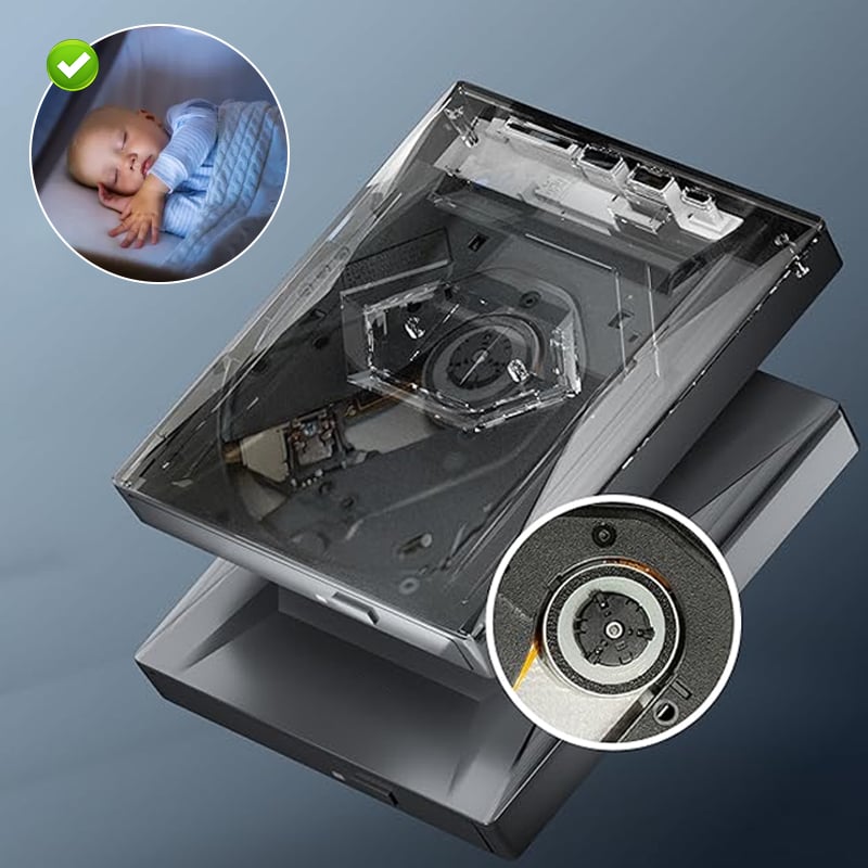 UltraRead | 7-i-1 USB Blu-ray- og DVD-spiller