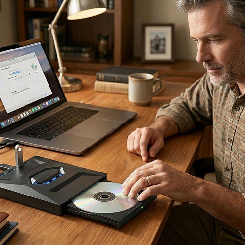 UltraRead | 7-i-1 USB Blu-ray- og DVD-spiller
