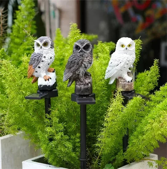 OwlGuard – LED solcelledrevet hagelampe