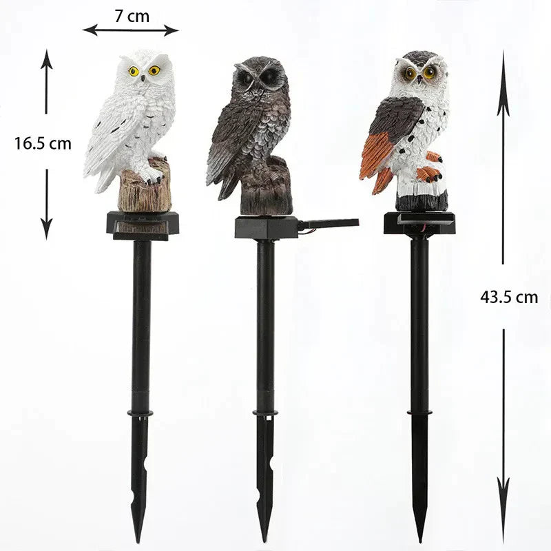 OwlGuard – LED solcelledrevet hagelampe