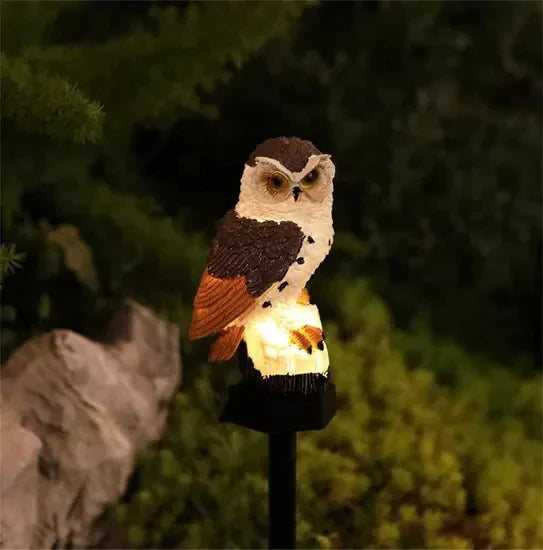 OwlGuard – LED solcelledrevet hagelampe