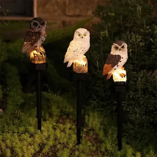 OwlGuard – LED solcelledrevet hagelampe