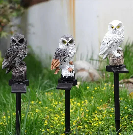 OwlGuard – LED solcelledrevet hagelampe