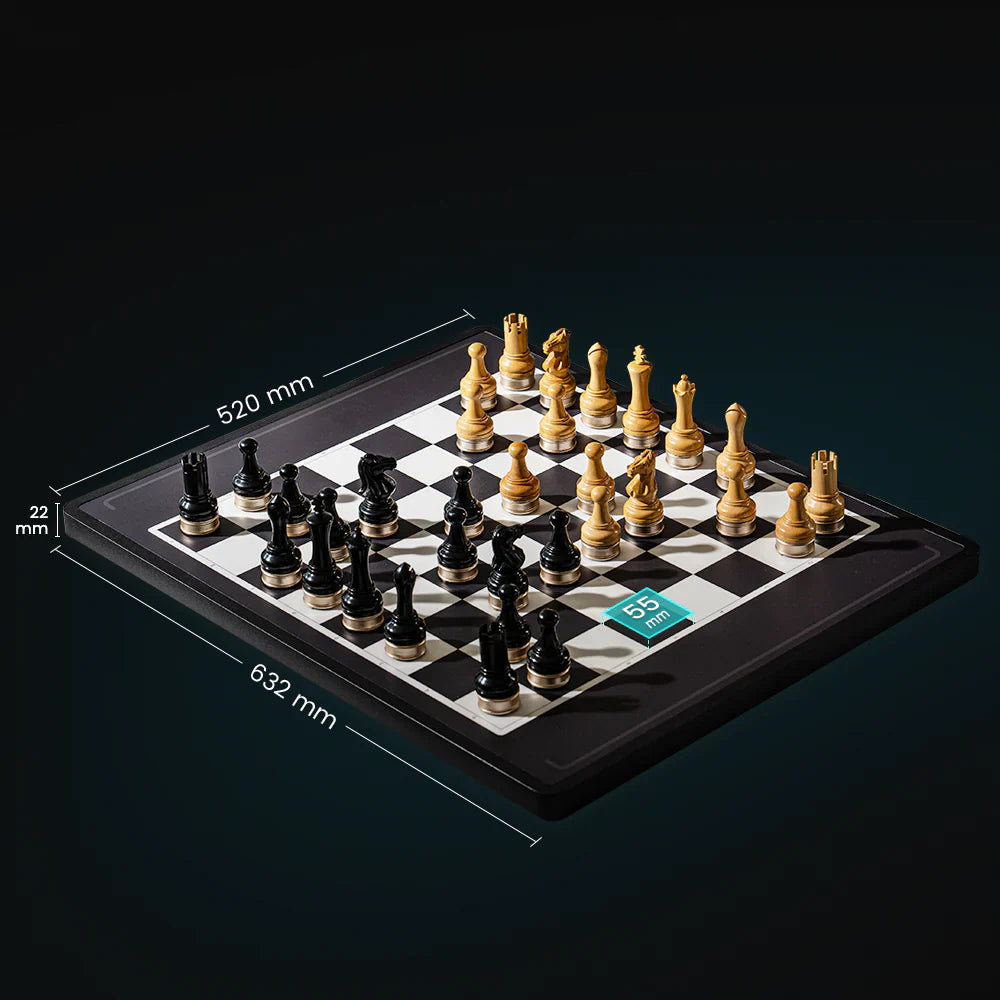 RoboChess – Avansert robotisk sjakkbrett med brikker i tre