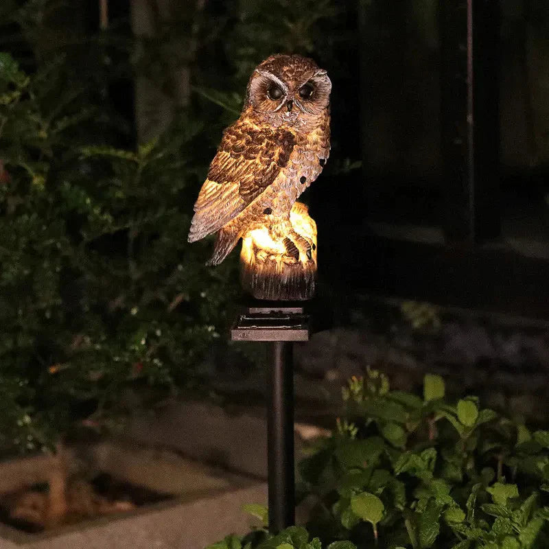 OwlGuard – LED solcelledrevet hagelampe